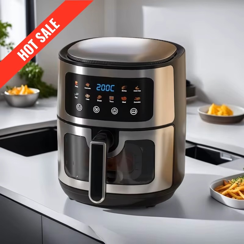 Healthy Snacks Food - Groothandel 10L zwarte luchtfriteuse snel gezond