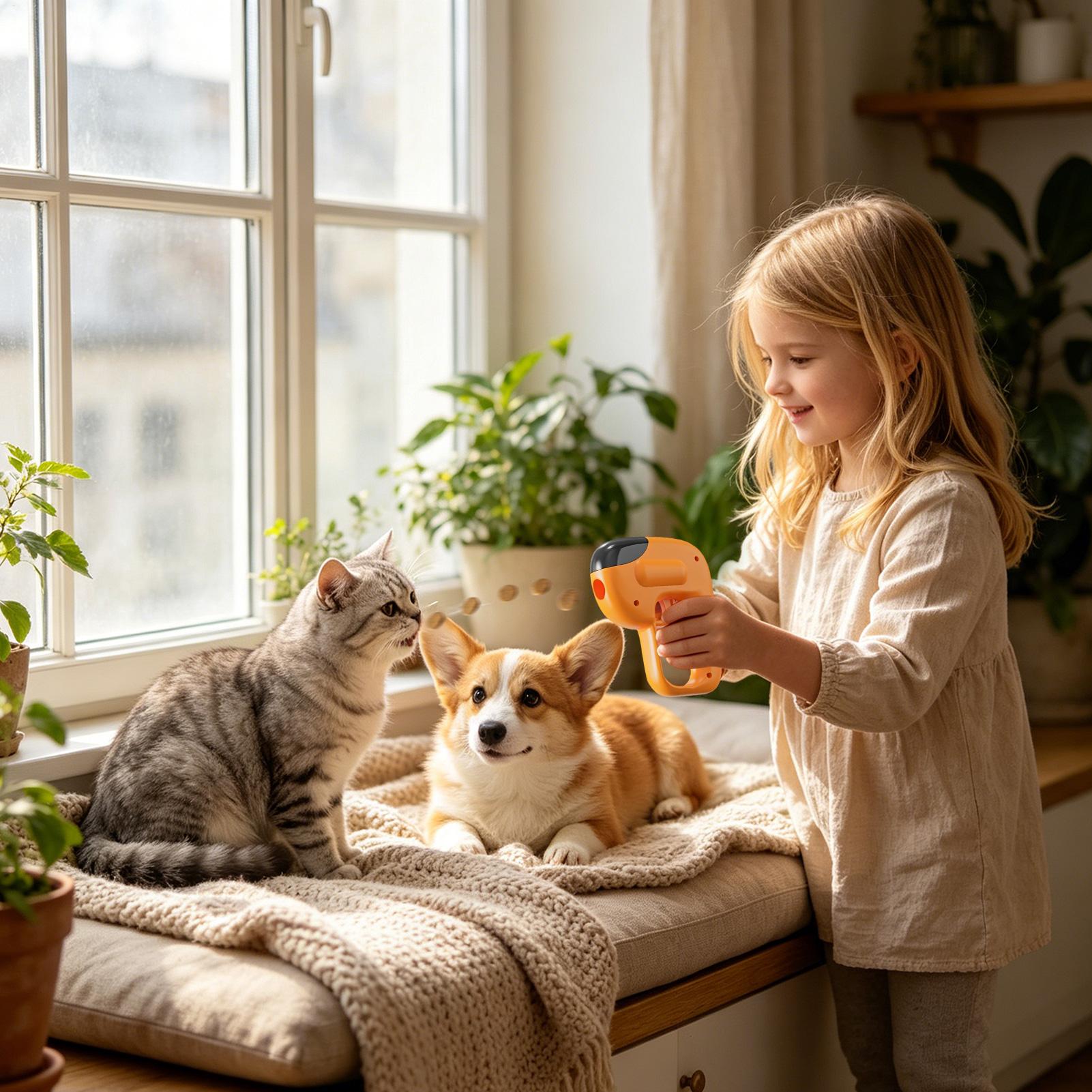 Cat Treat Launcher Puppy Snack - Food Lovers Snacks recensie en prijs