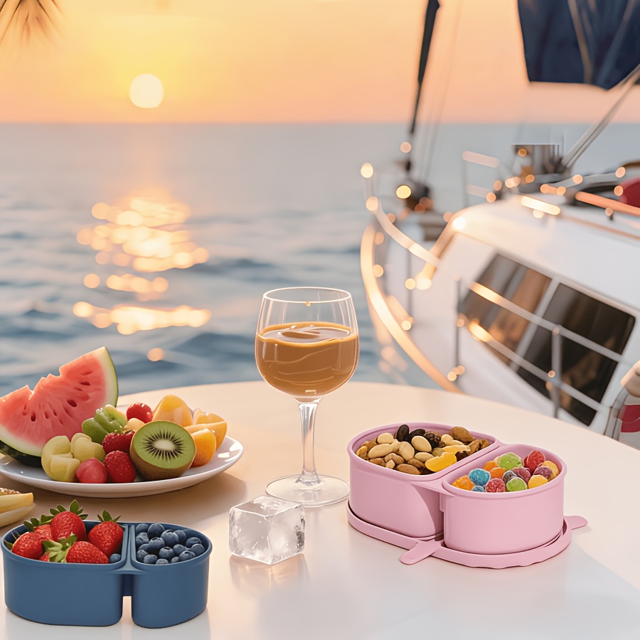 Silicone snackbox/afsluitbare  - Food And Snacks For Picnic recensie en prijs