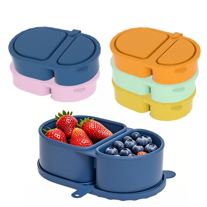 Silicone snackbox/afsluitbare  - Food And Snacks For Picnic recensie en prijs