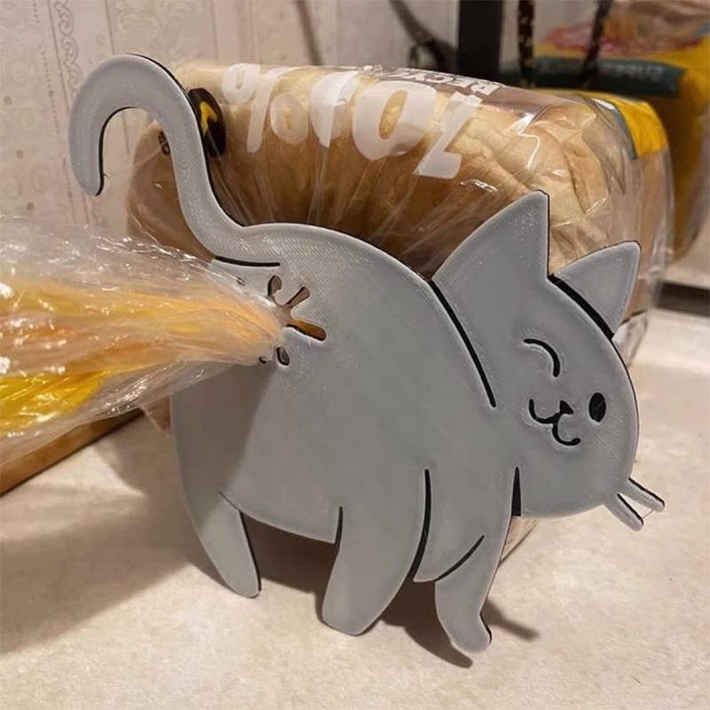 2-pack 3D Cat Butt Broodzakcli - Food Lovers Snacks recensie en prijs