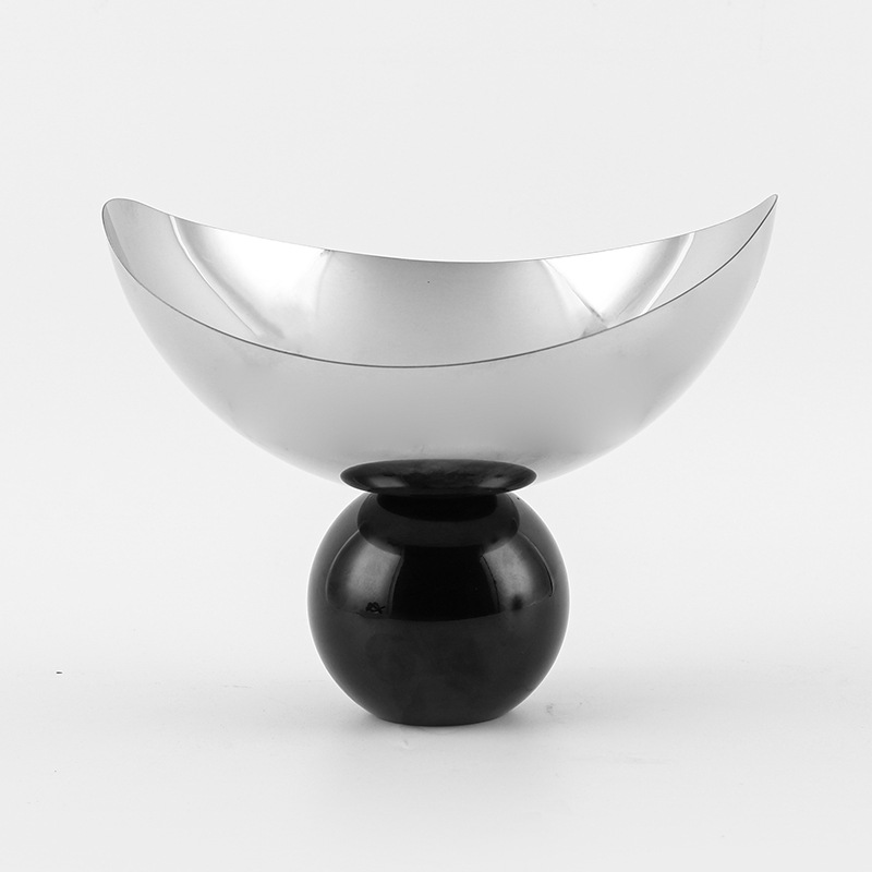 Zilveren geometrische lade kri - Food Platter Snacks recensie en prijs