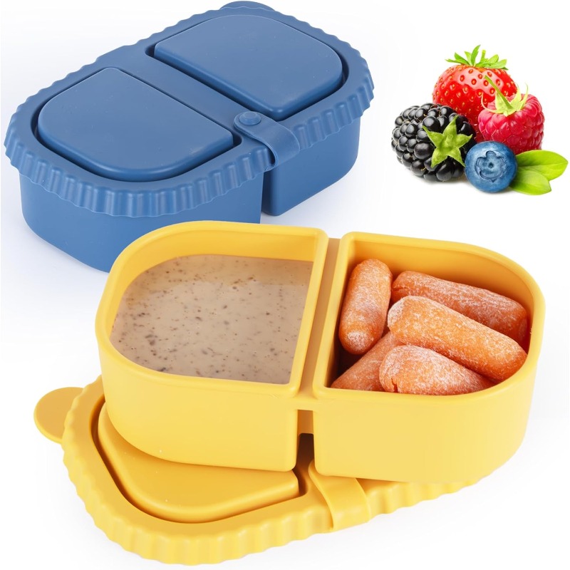Herbruikbare siliconen snackco - Food And Snacks For Picnic recensie en prijs