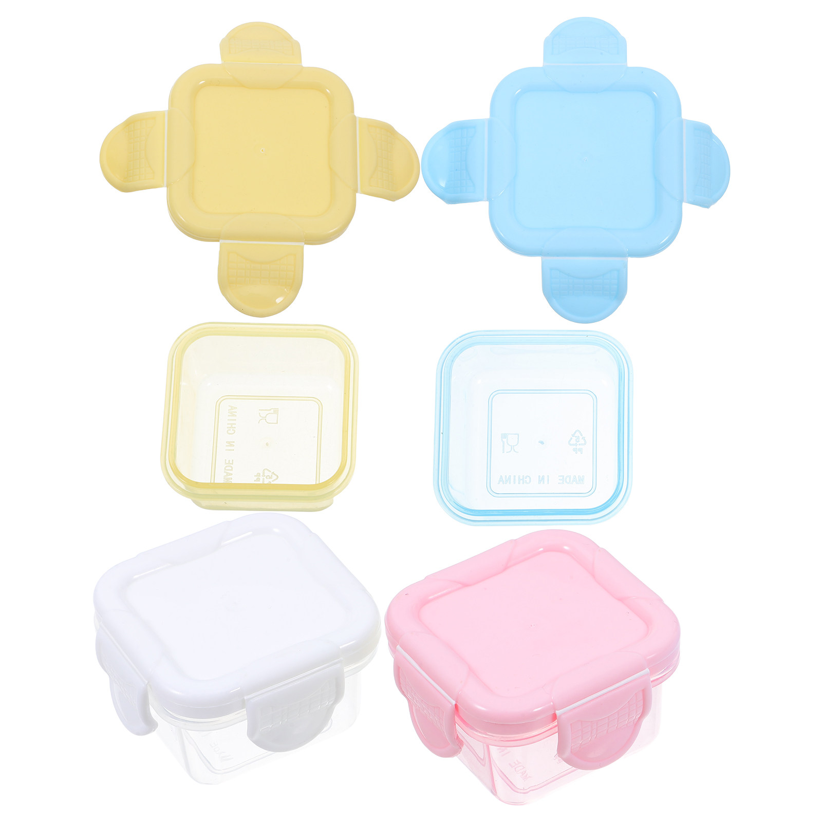 4-delige draagbare snackcontai - Food And Snacks For Picnic recensie en prijs