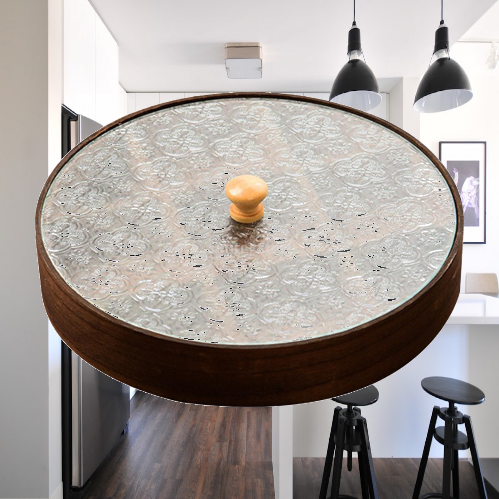Houten serveerschaal met grote - Food Platter Snacks recensie en prijs