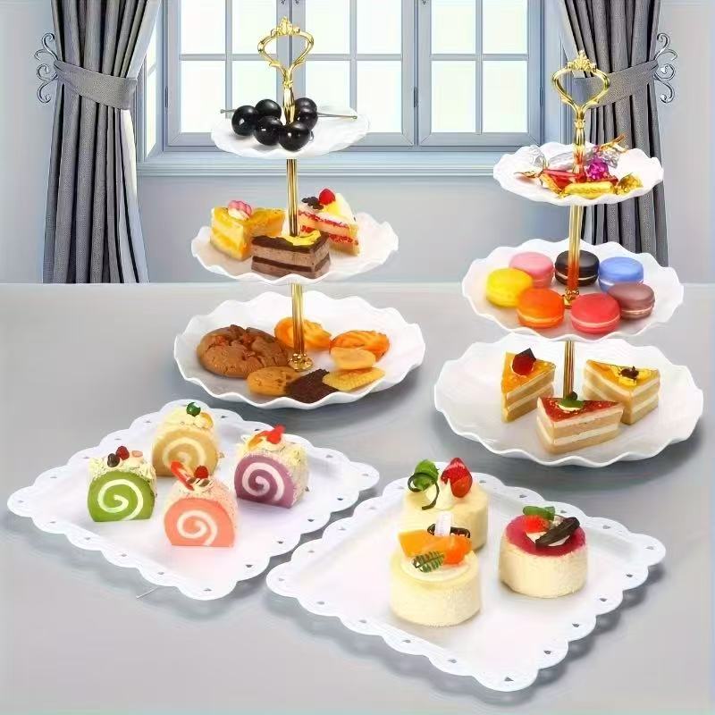 1/3/4/5PCS decoratieve dienbla - Food Snacks For Baby Shower recensie en prijs