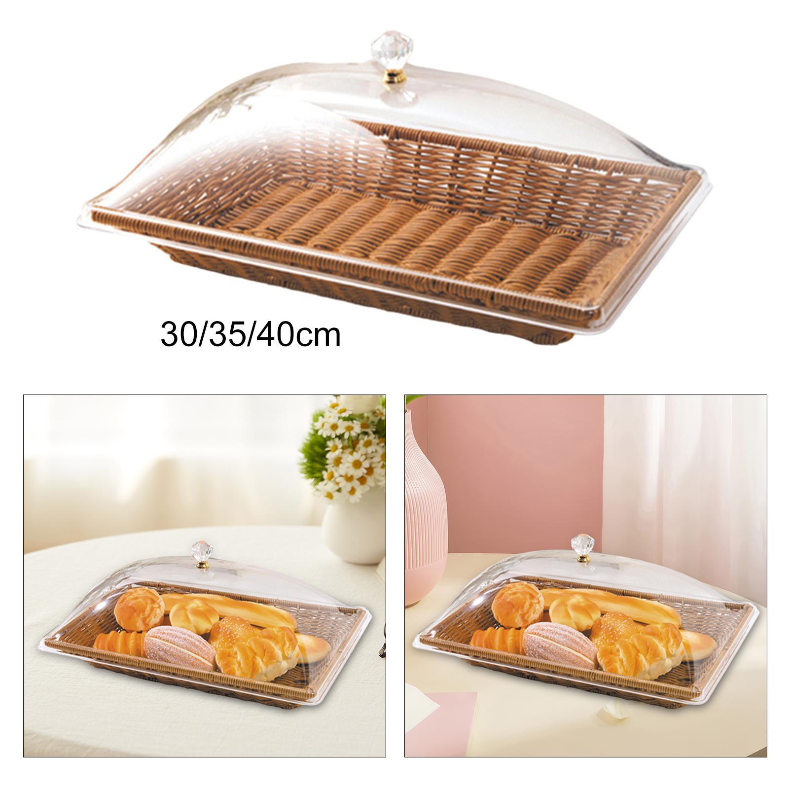 Imitatie rotan geweven broodma - Food And Snacks For Picnic recensie en prijs