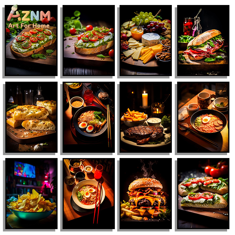 AZNM Gourmet Food Canvas Poste - Food Platter Snacks recensie en prijs
