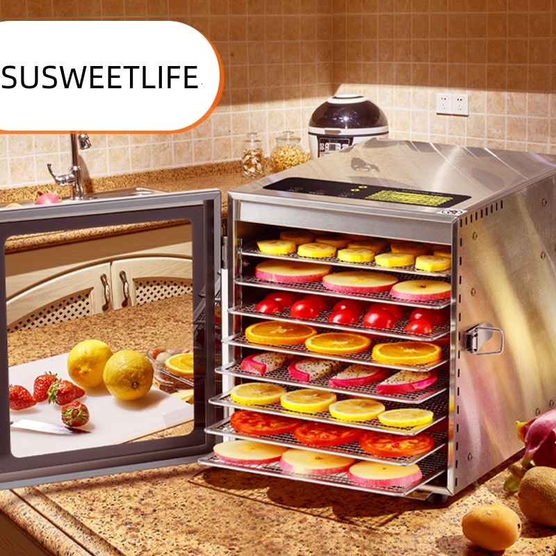 500W 8-bakjes grote capaciteit - Healthy Snacks Food recensie en prijs