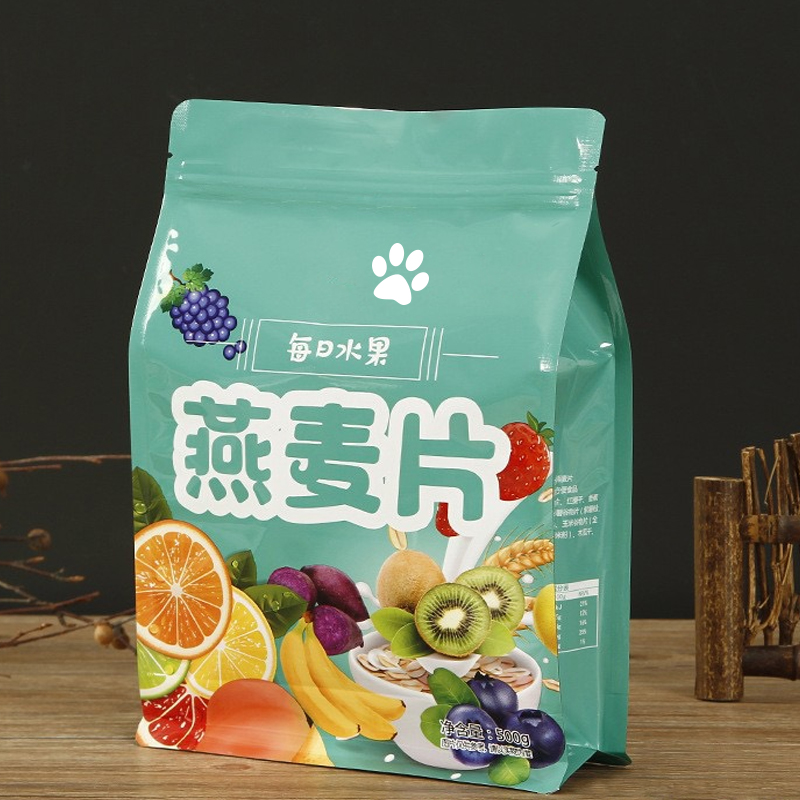 Achtzijdig verzegelde aluminiu - Food Lovers Snacks recensie en prijs