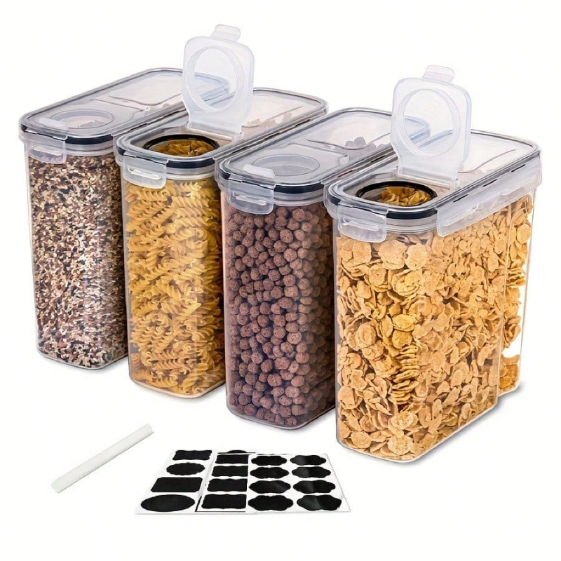 4-delige luchtdichte graan- en - Food Packed Snacks recensie en prijs