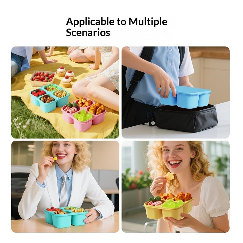 Voedselveilige siliconen snack - Food And Snacks For Picnic recensie en prijs
