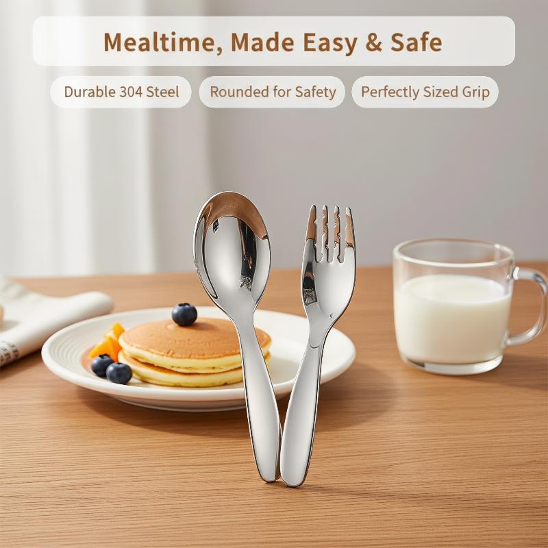 Compacte roestvrijstalen lepel - Food Snacks Ideas For Kids recensie en prijs