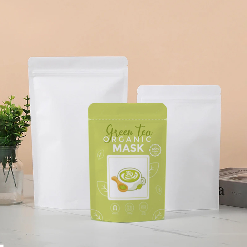 Aangepaste witte kraftpapier r - Food Lovers Snacks recensie en prijs